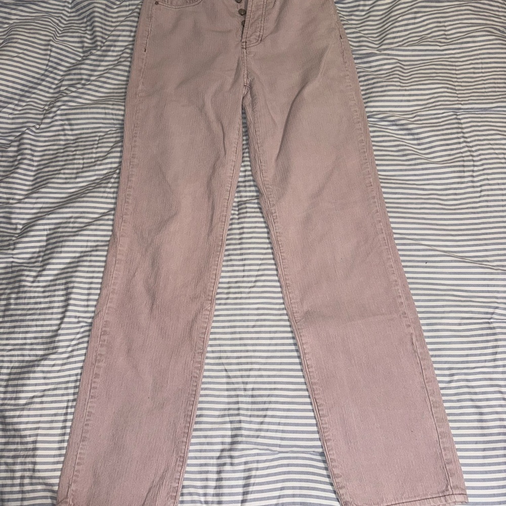 PacSun Pink Corduroy Jeans